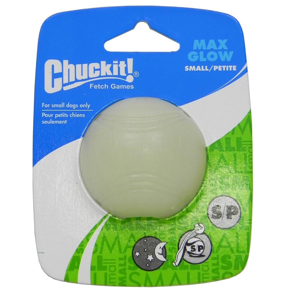 Chuckit Small Max Glow Dog Fetch Ball