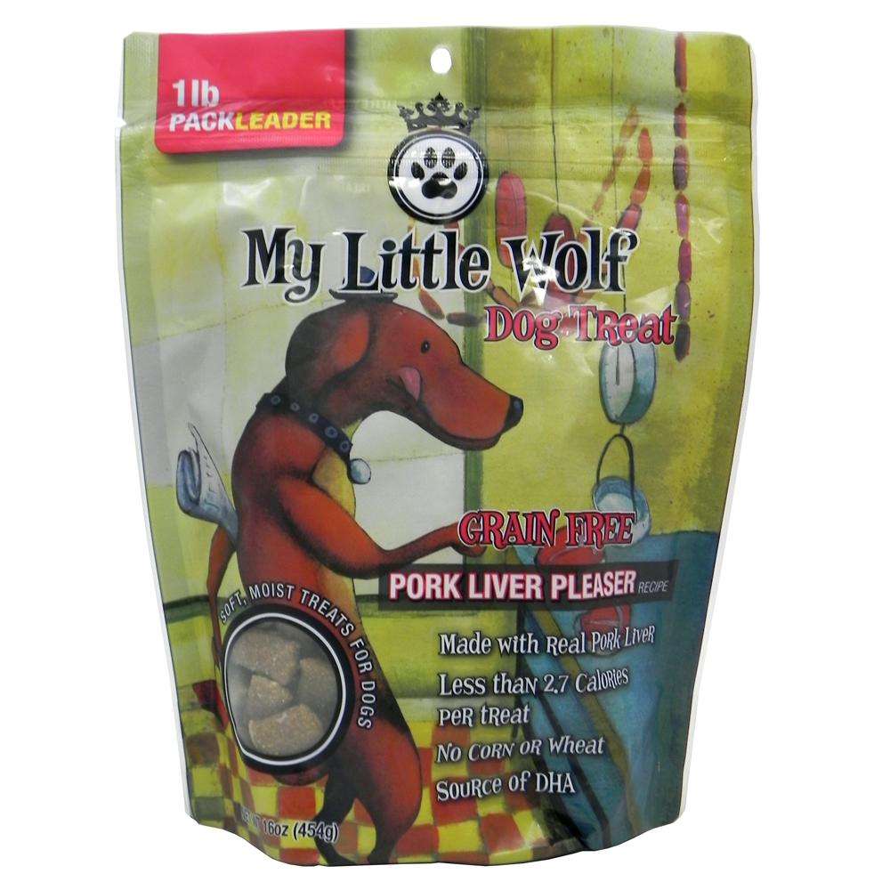 My Little Wolf Dog Treat Pork Recipe 16 oz