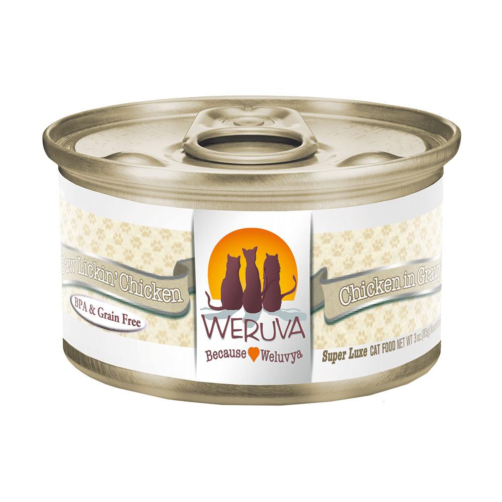 Weruva Cat Paw Lickin Chicken 3oz each