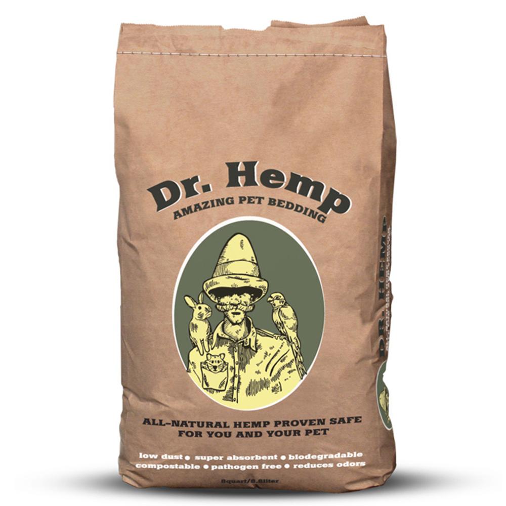 Dr. Hemp Natural Hemp Small Animal Bedding 8 Quart