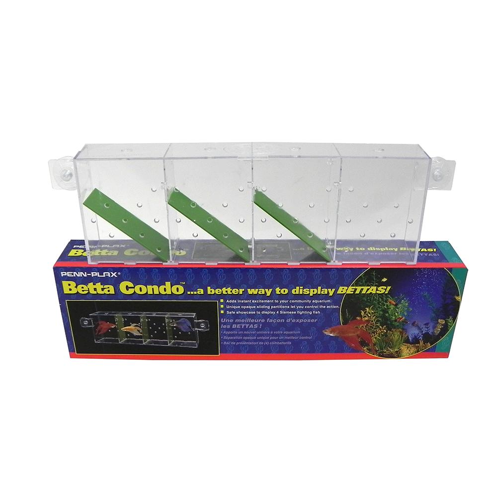 Penn Plax Betta Condo Aquarium Betta Display