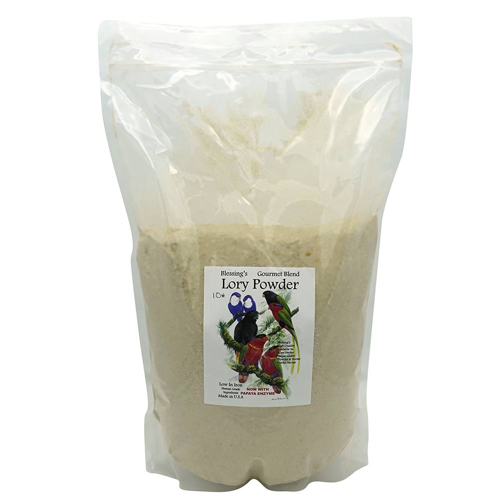 Blessing's Gourmet Lory Powder Dry Lorikeet Food 10lb