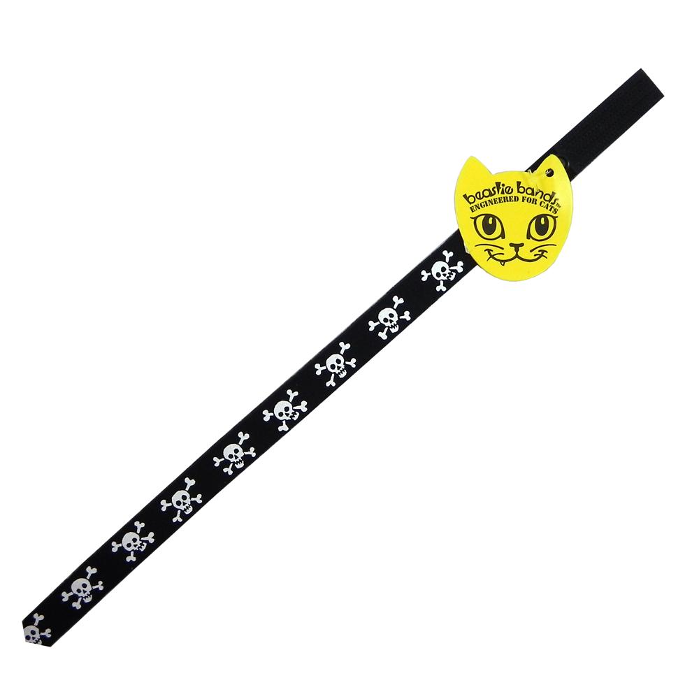 Beastie Band Cat Collar Skull and Crossbones