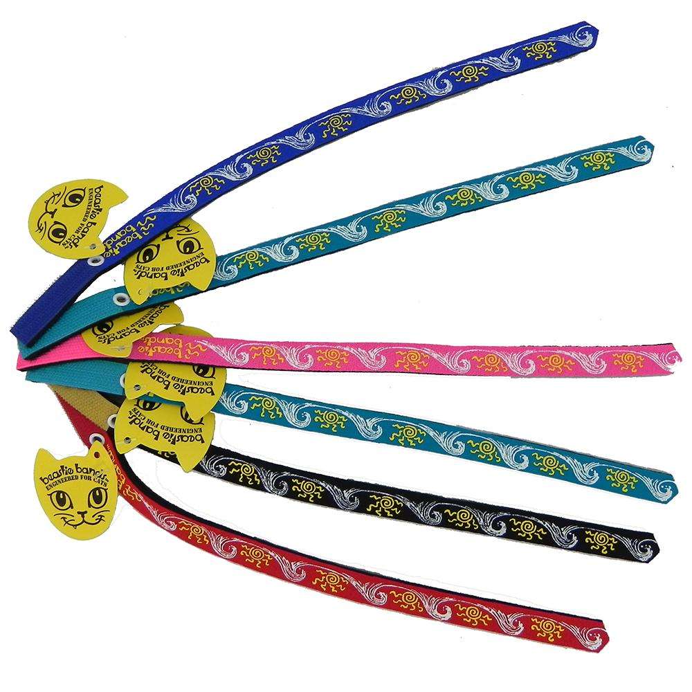 Beastie Band Cat Collar Sun and Surf