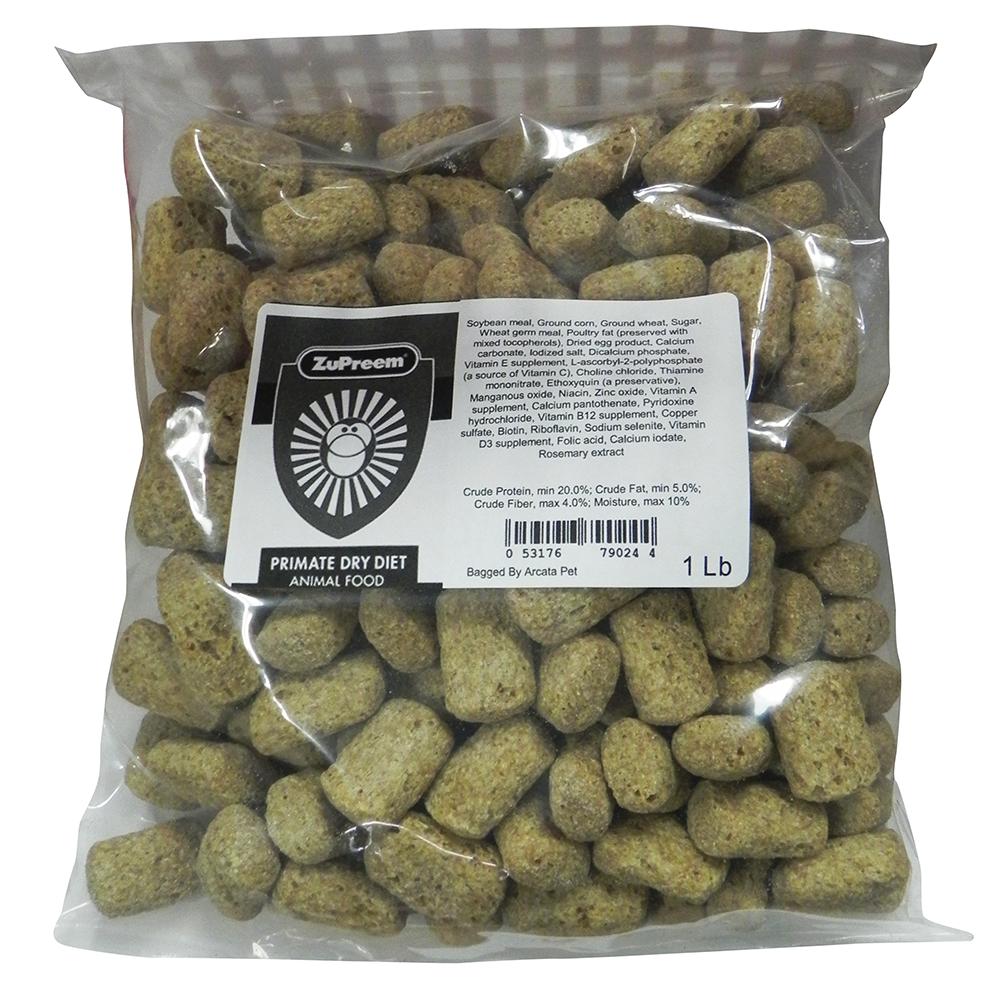 Zupreem Primate Dry 1 lb Primate and Bird Food