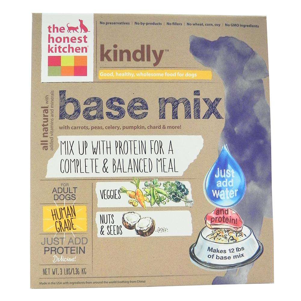 Honest Kitchen Kindly Base Dehydrated RAW Dog Food 3lb