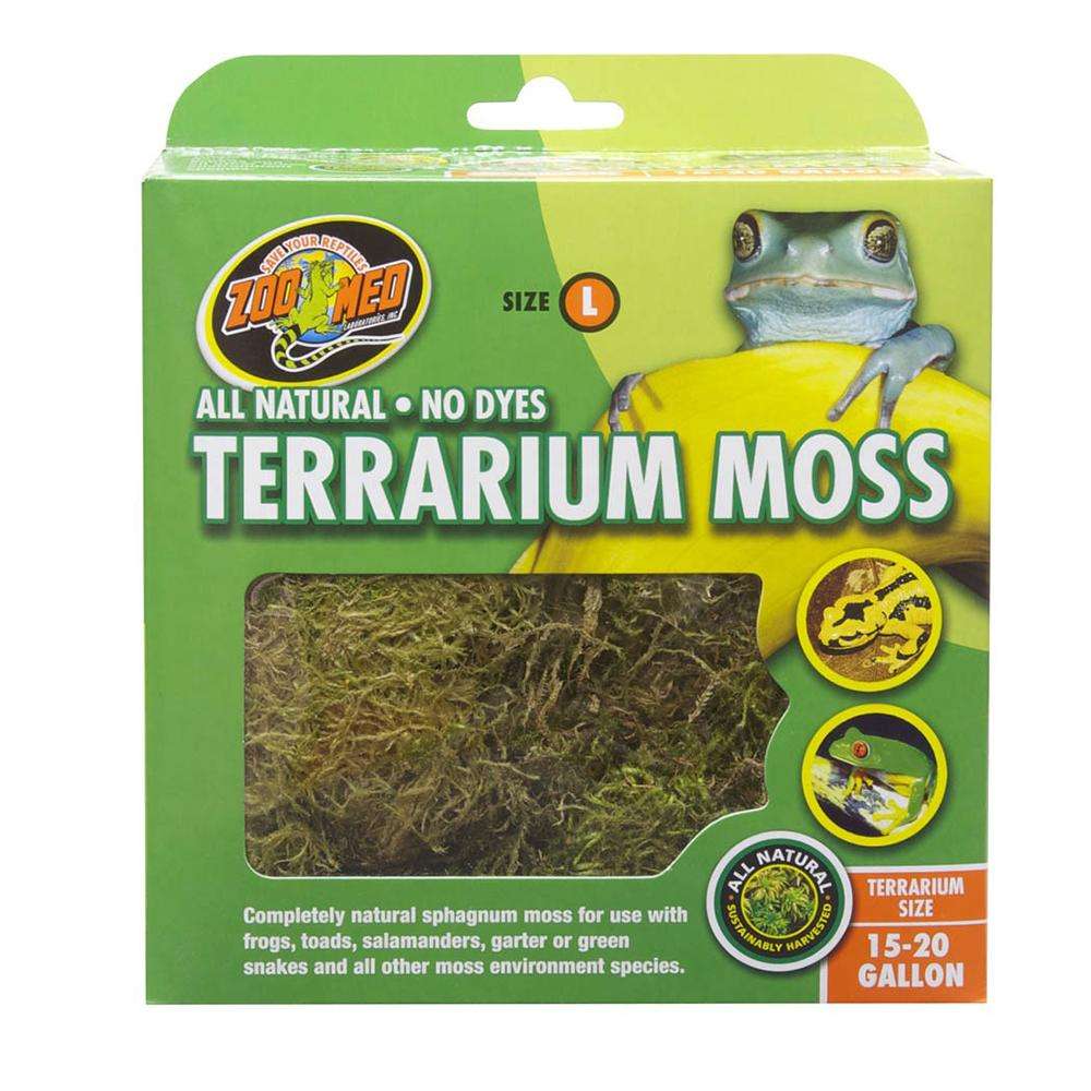 Zoo Med Terrarium Moss Natural Terrarium Substrate 140 cu in