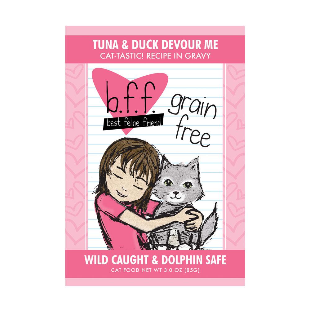 BFF Tuna and Duck Devour Me Recipe Pouch 3oz each