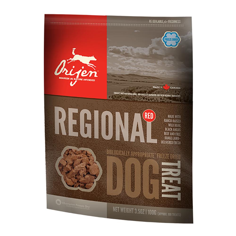 Orijen Grain Free Freeze Dried Dog Treat Red Meat 3.5oz