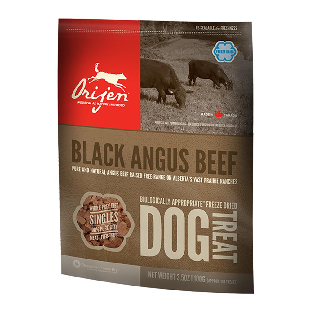 Orijen Grain Free Freeze Dried Dog Treat Angus Beef 3.5oz