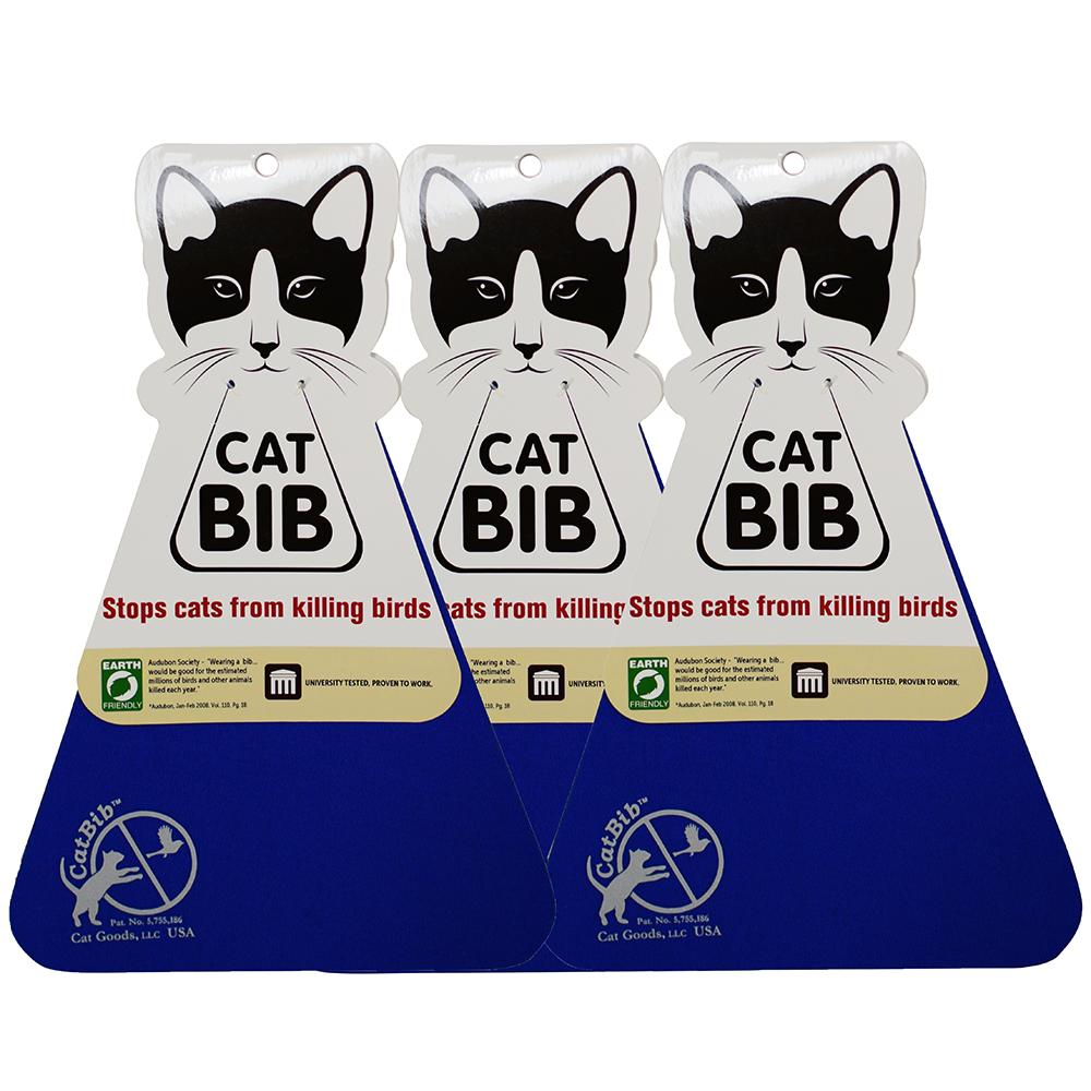 CatBib WildBird Saver Royal Blue Small 3 pack