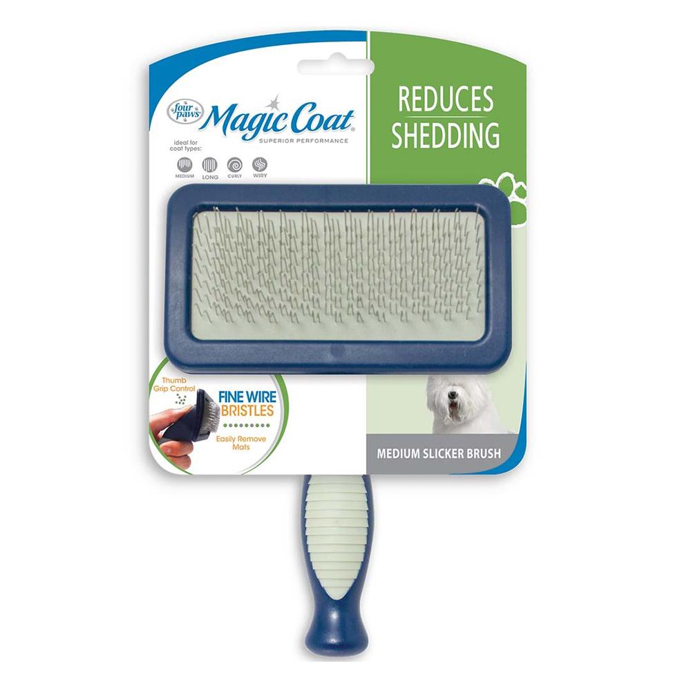 Magic Coat Medium Slicker Brush for Dogs