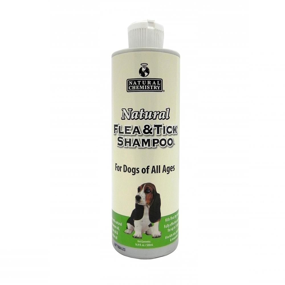 Naturally Formulated Dog Flea and Tick Shampoo 16.9 oz