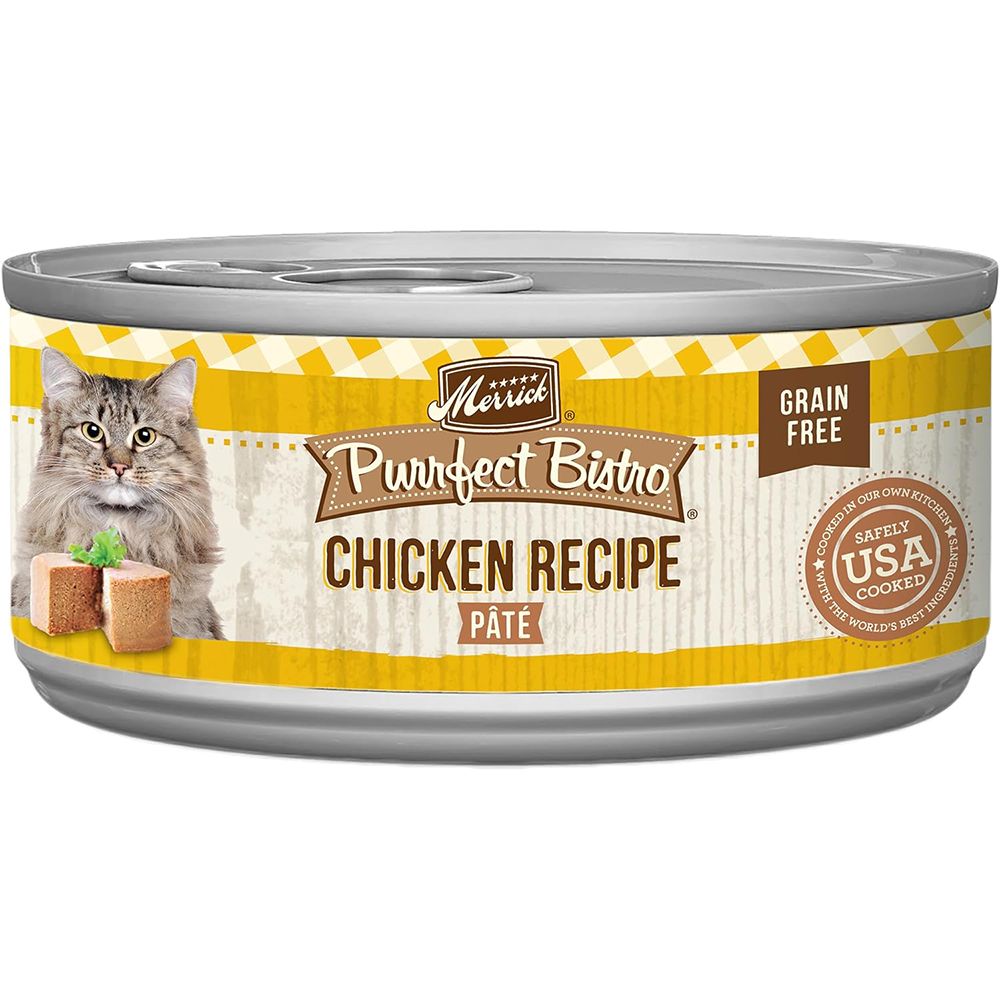 Merrick Cat Grain Free Purrfect Bistro Chicken 3oz case