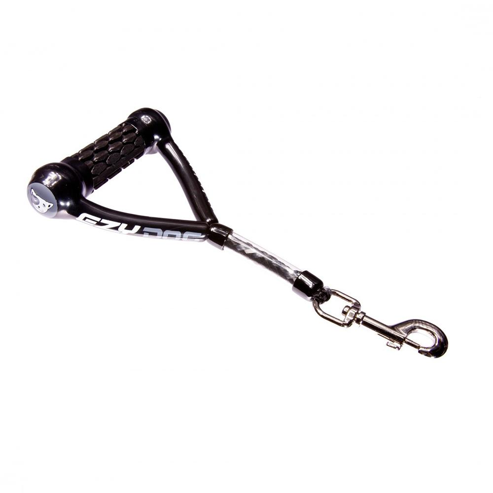EzyDog MONGREL 12-inch Black Traffic Lead for Dogs