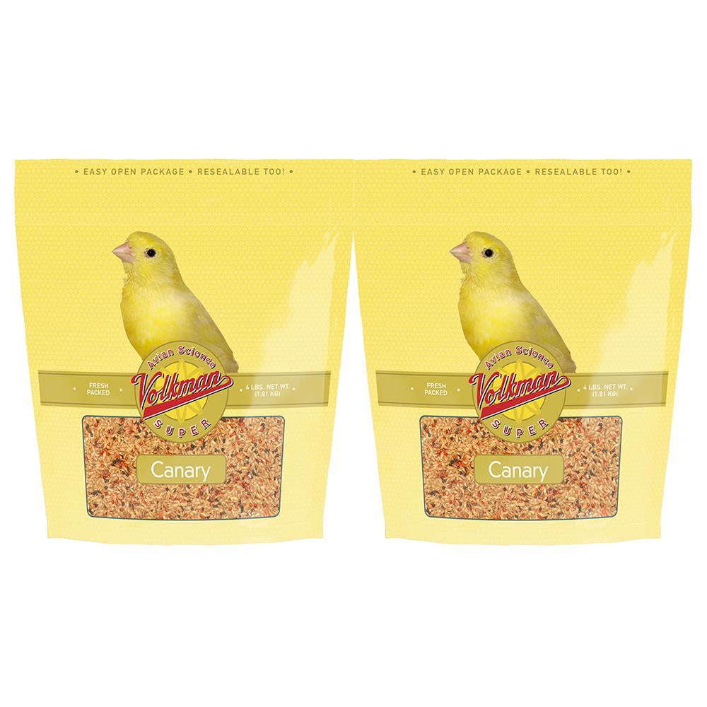 Volkman Avian Science Super Canary 4 pound Bird Seed 2 Pack