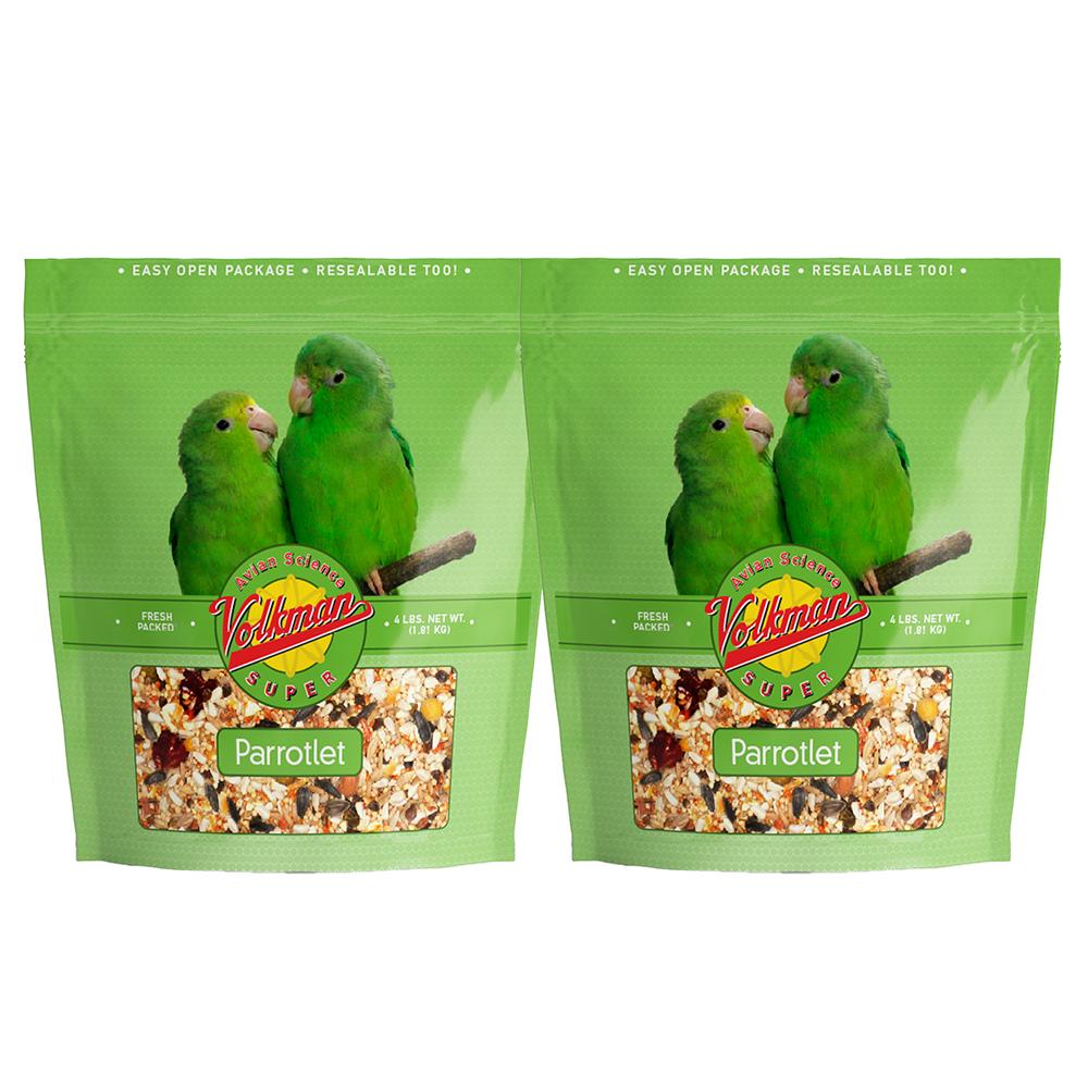 Volkman Avian Science Super Parrotlet Bird Seed 4Lb. 2 Pack