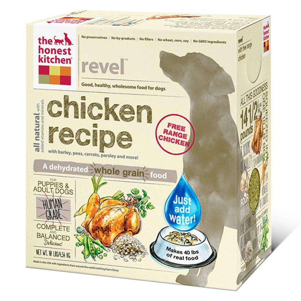 Honest Kitchen Revel Dehydrated RAW Dog Food  10 lb