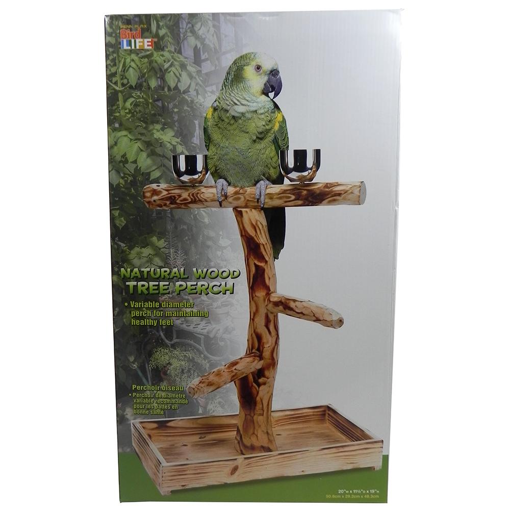 Penn Plax Bird Tree Perch for Large Birds