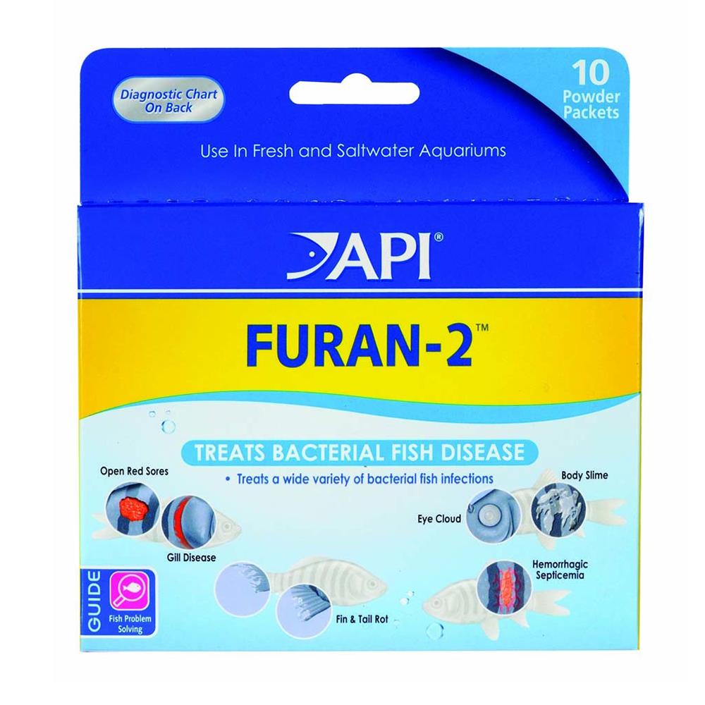 API Furan-2 Powder Aquarium Fish Medication 10ct.