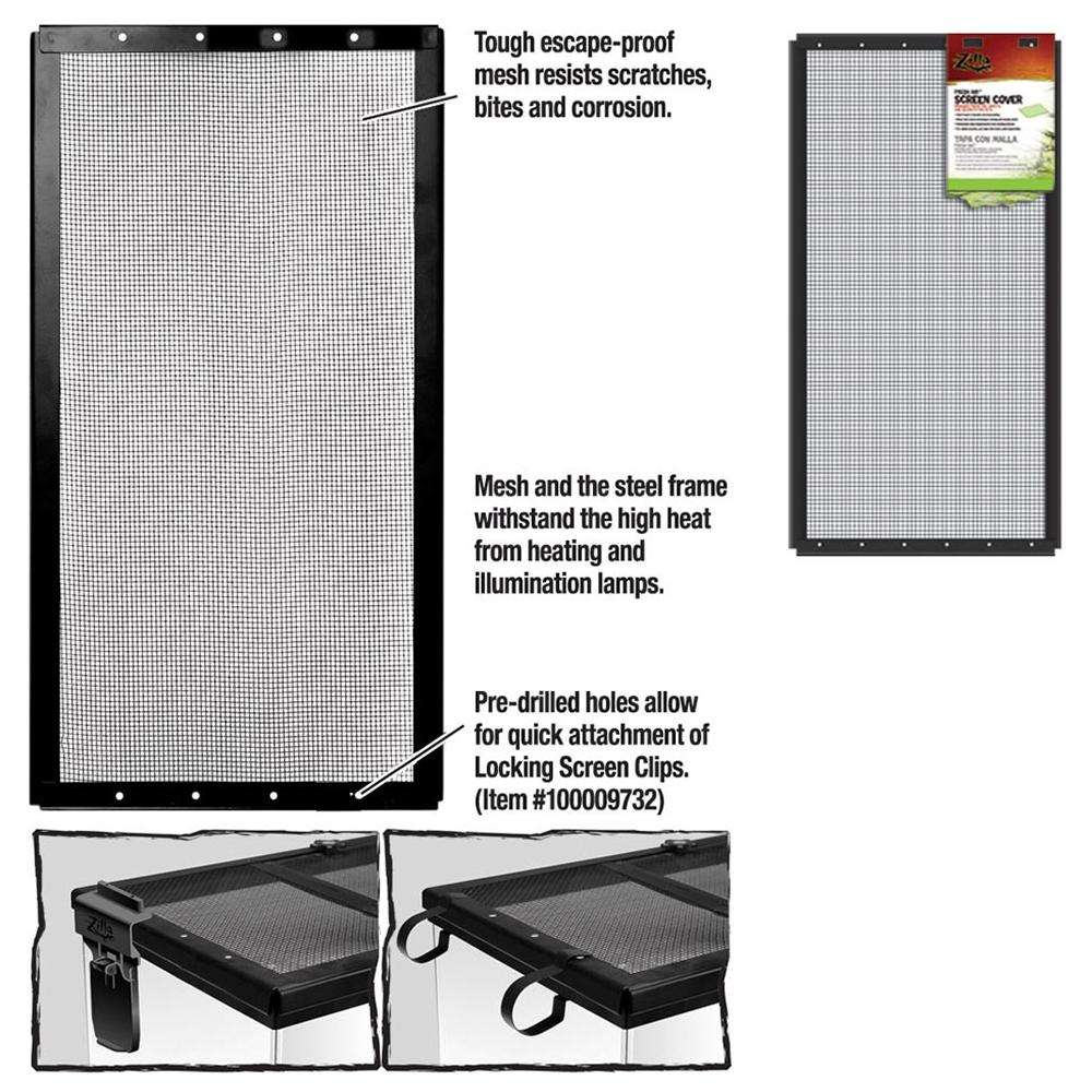 Zilla Terrarium Screen Cover 12 x 24-inch