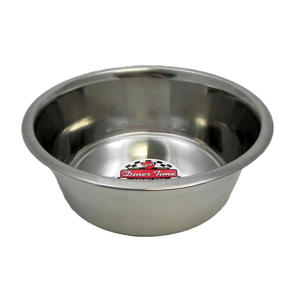 Stainless Steel Dog Food/Water Bowl 3 Qt 2 pack