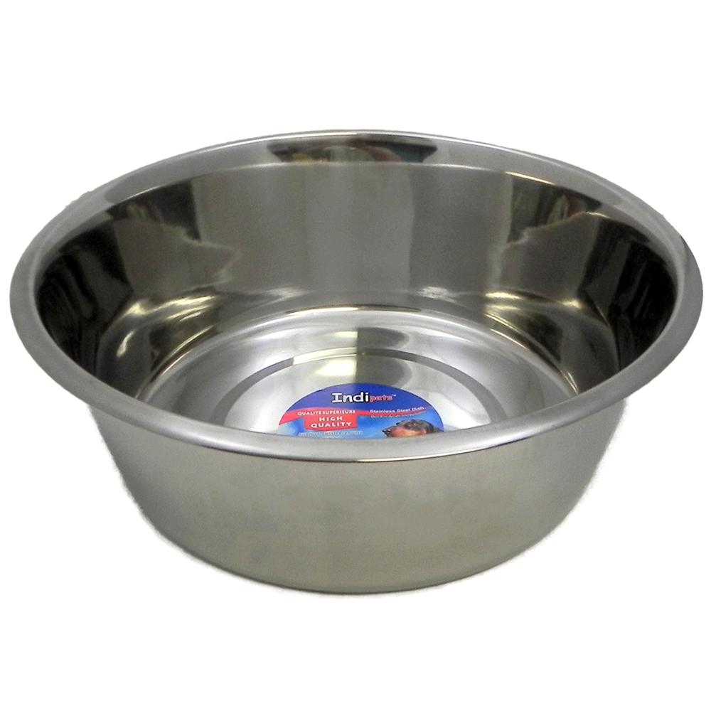 Stainless Steel Dog Food/Water Bowl 10 Qt 2 pack