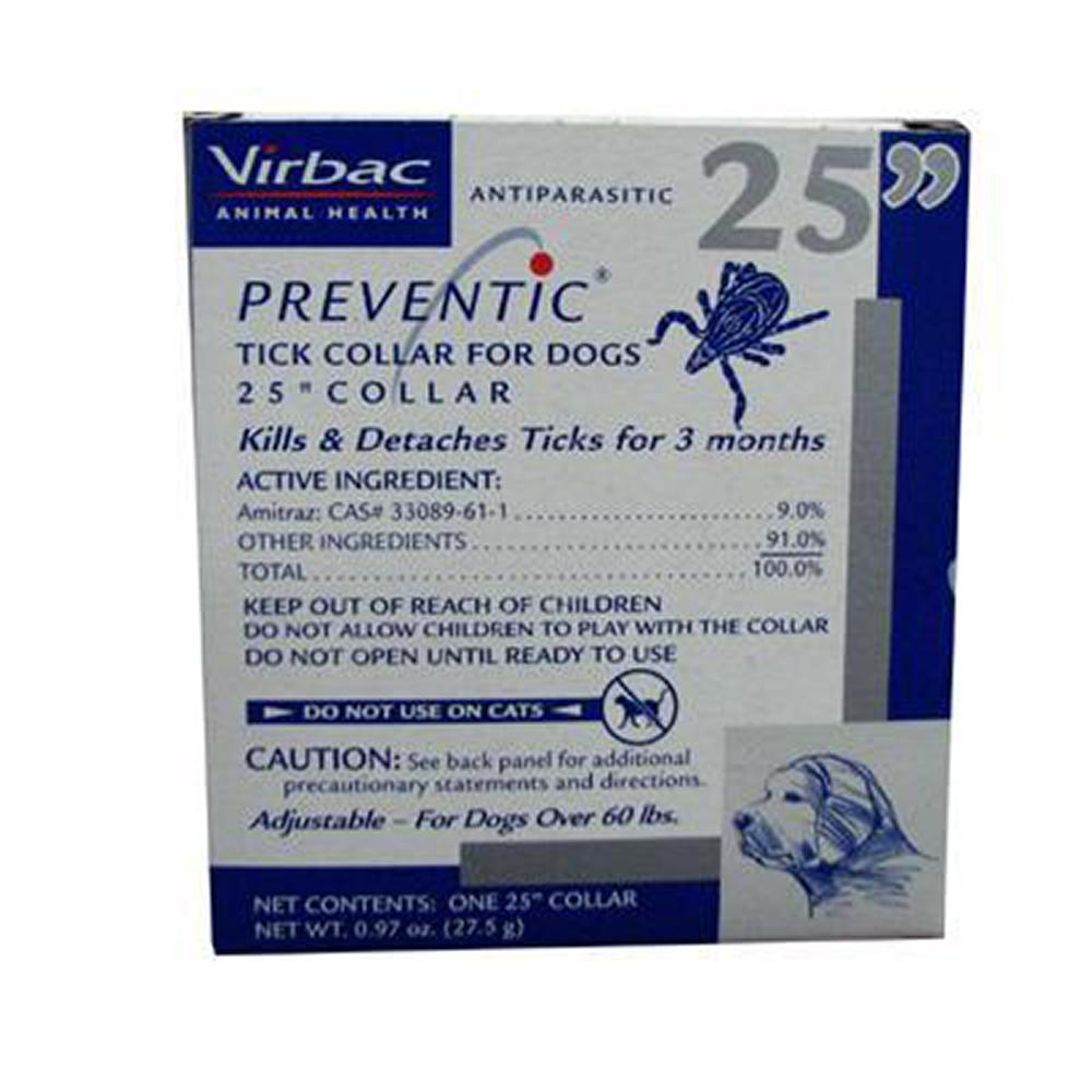 Preventic Tick Collar 25 inch 3 Pack