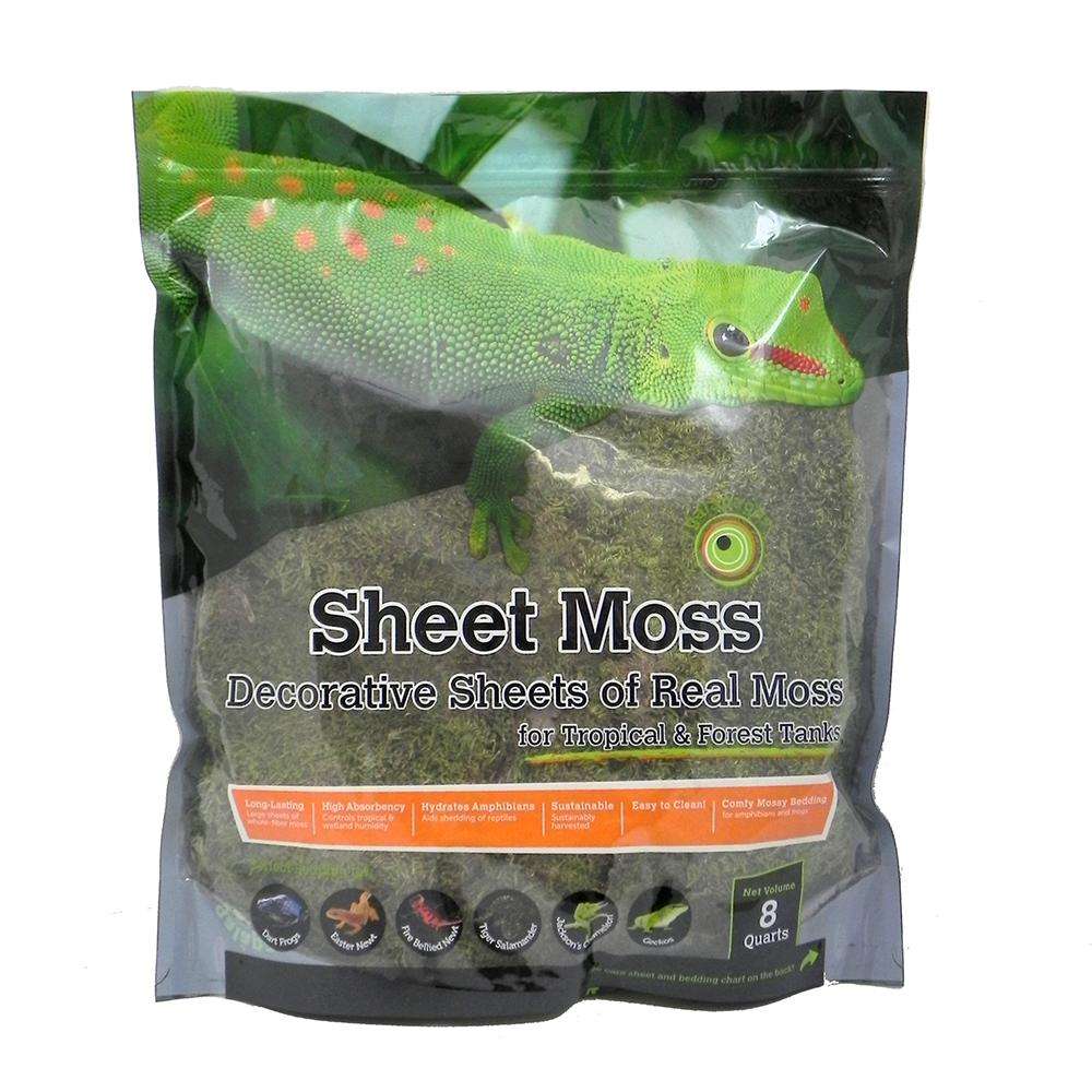 Galapagos Sheet Moss Terrarium Decoration 8 qt