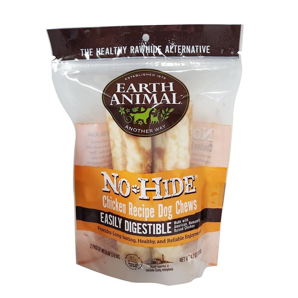 Earth Animals No-Hide All Natural Chicken Chew Medium 2 Pack
