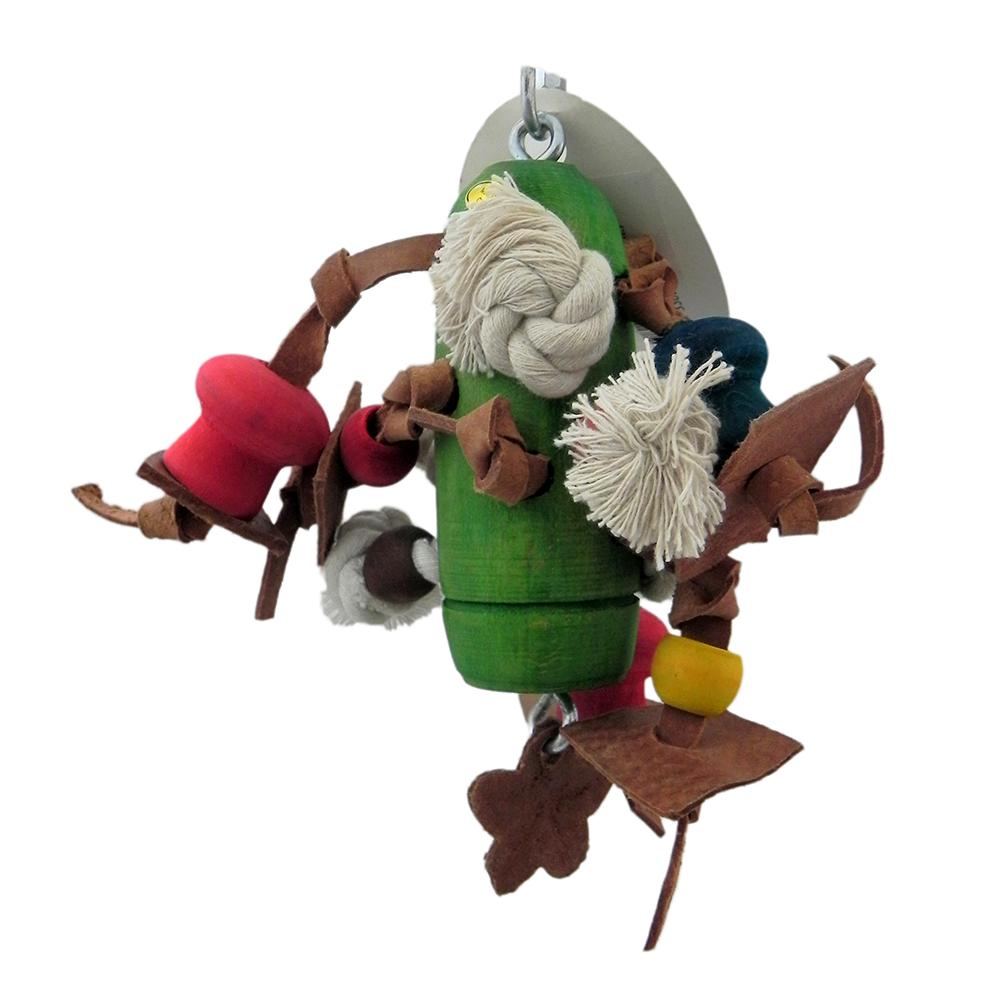 ParroTopia Gems Natural Bird Toy for Small to Medium Birds