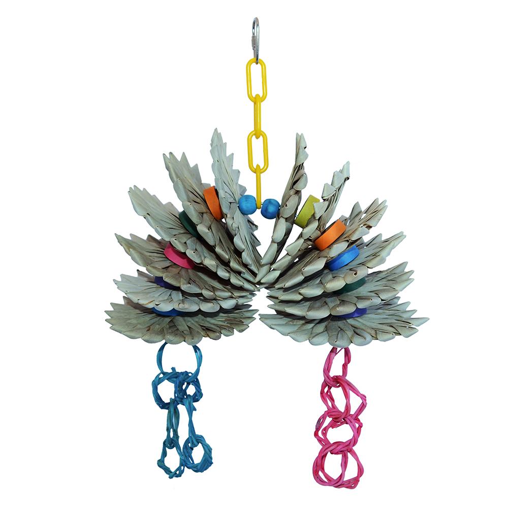 Super Bird Pineapple Twist Bird Toy for Larger Birds