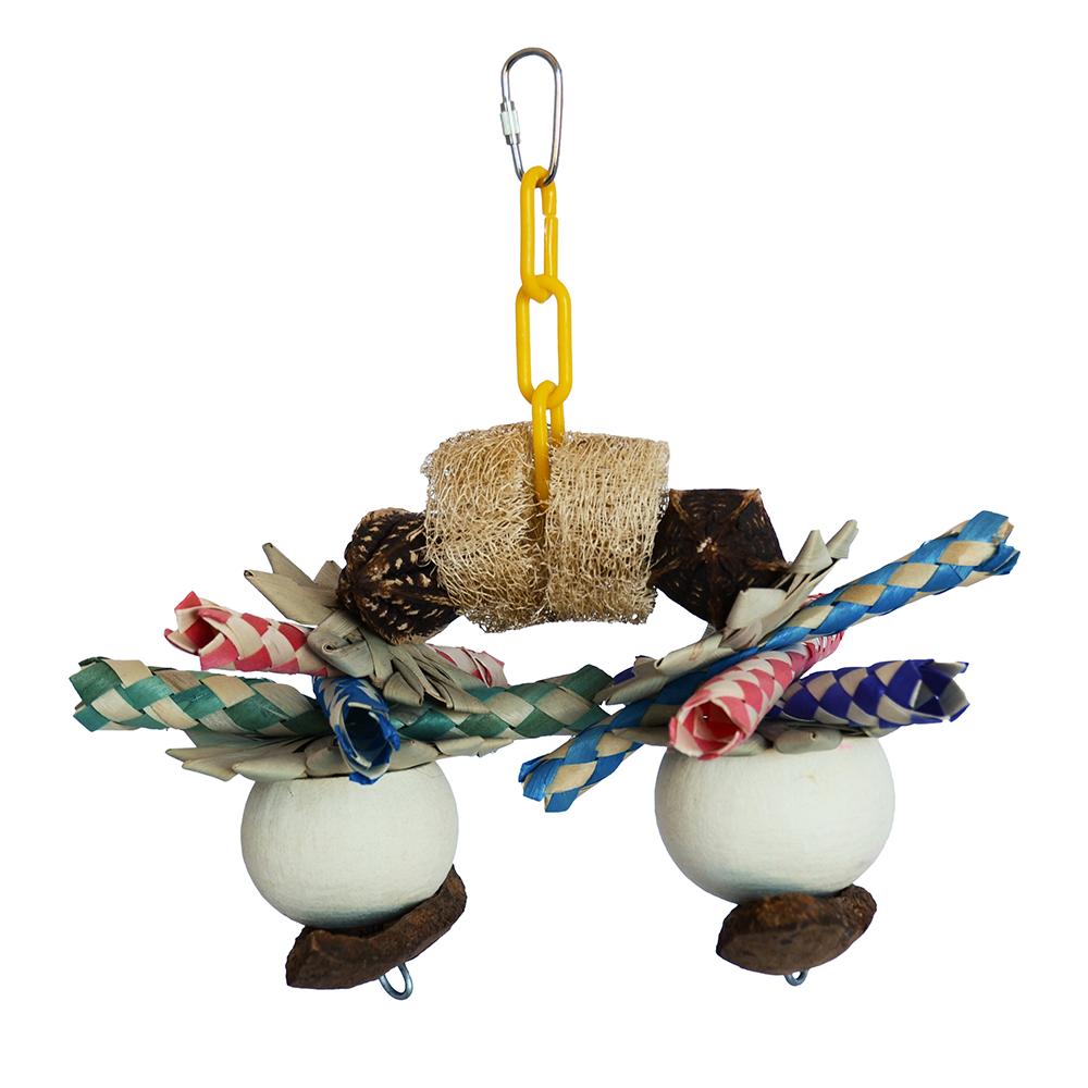 Super Bird Ski Legs Bird Toy for Larger Birds