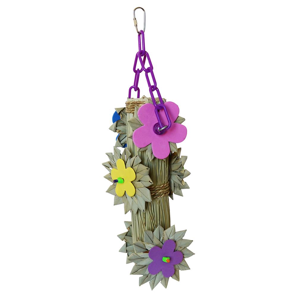 Super Bird Fab Flowers Bird Toy for Larger Birds