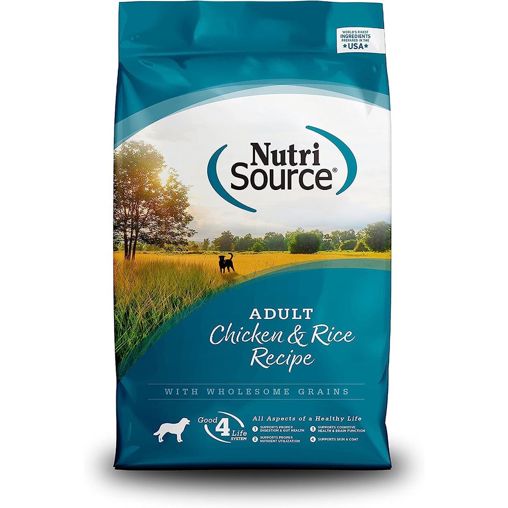 NutriSource Dog Chicken Rice 26lb