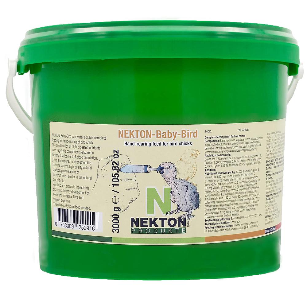 Nekton-Baby-Bird Handfeeding Formula for Birds 3000g (6.6lb)