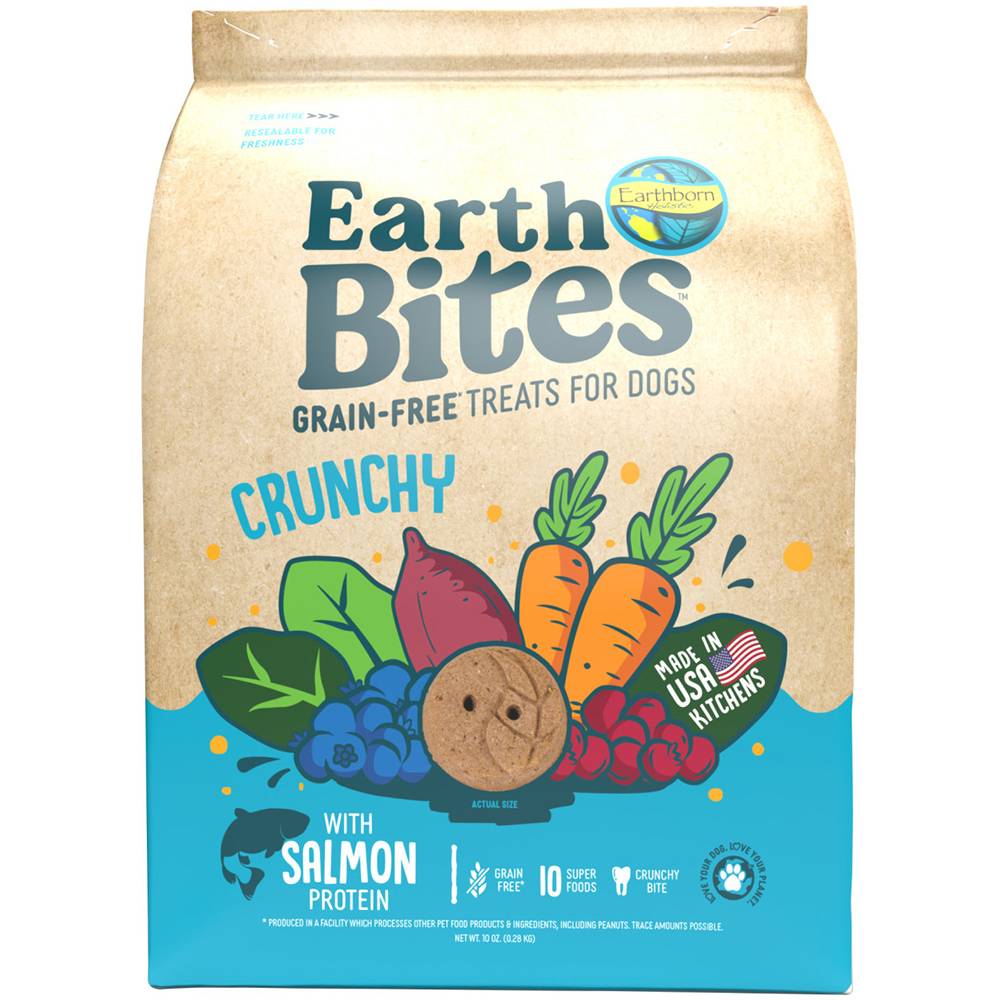 Earthborn Grain Free Dog Biscuits Salmon and Pumpkin 10oz