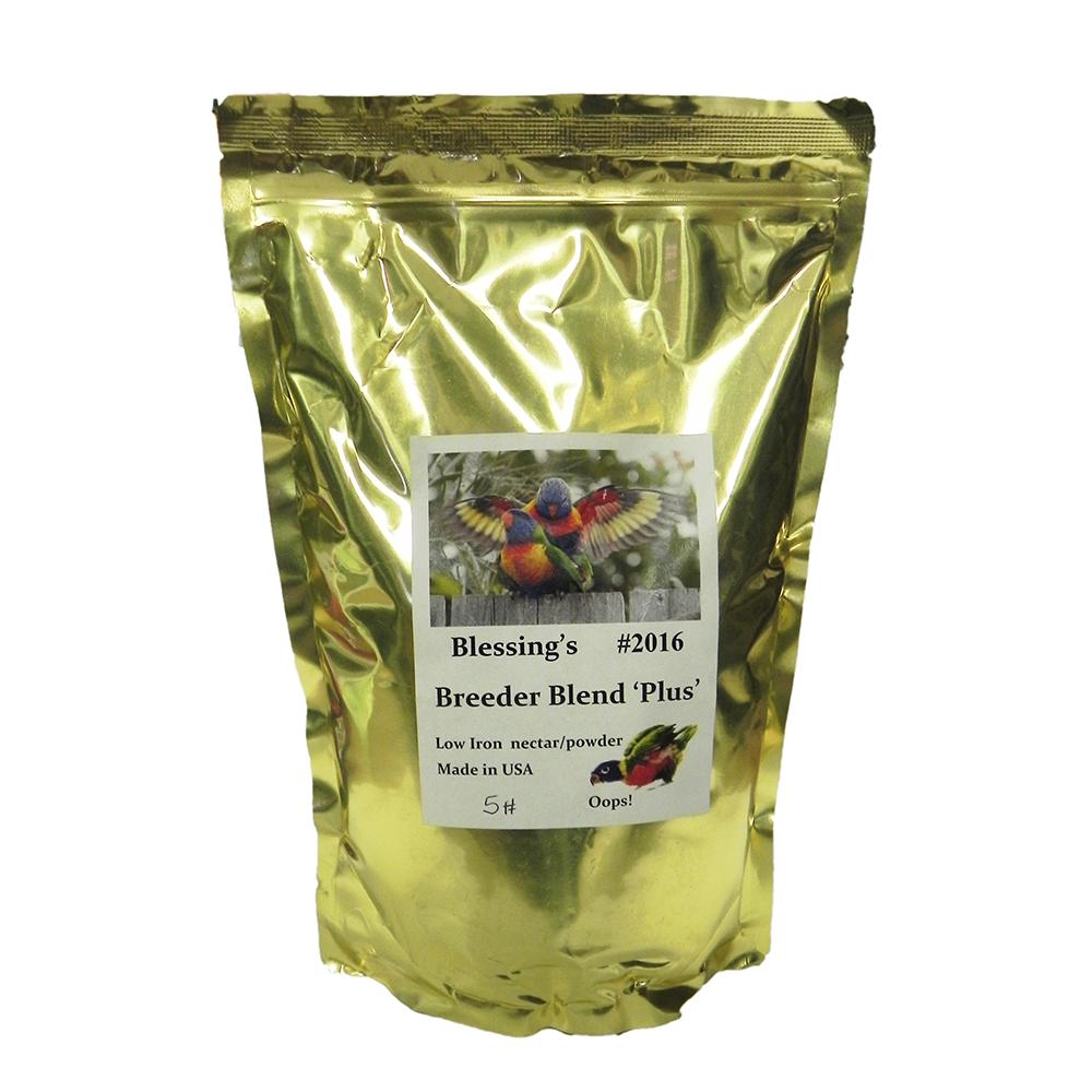 Blessing's Breeder Blend Lory Dry Lorikeet Food 5lb