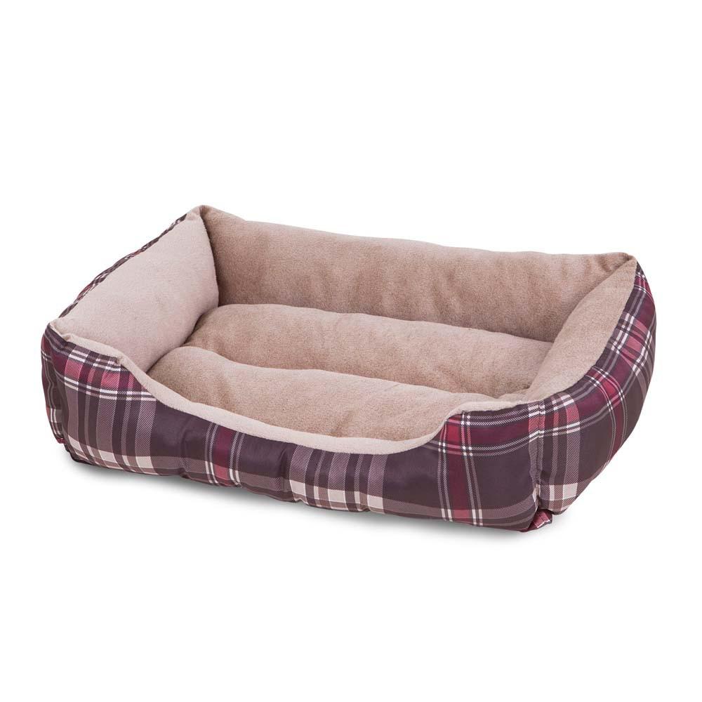 Aspen Luxury Small Rectangular Dog and Cat Bed 20x15 inch