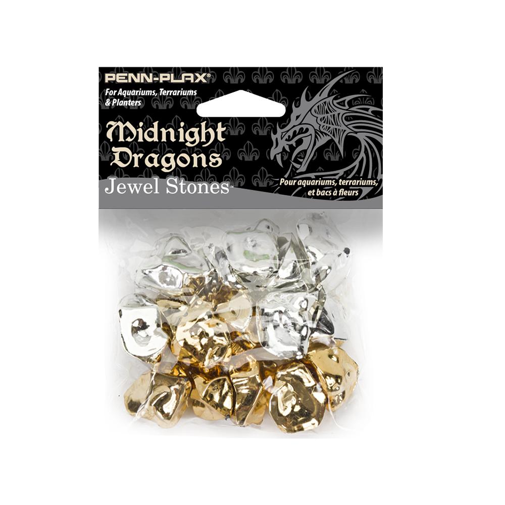 Midnight Dragons Stones Aquarium Decorations 16pc.