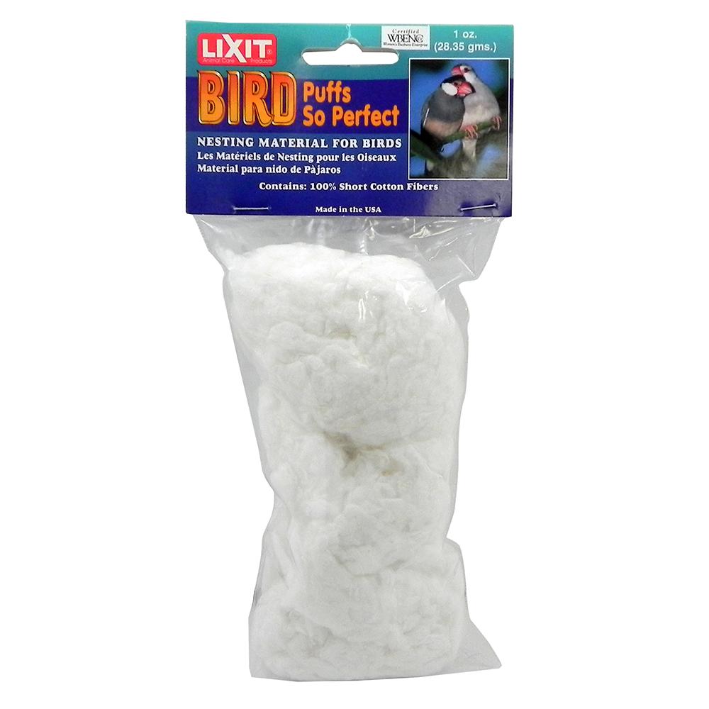 Lixit Bird Puffs-Nesting Material 1 oz Bag