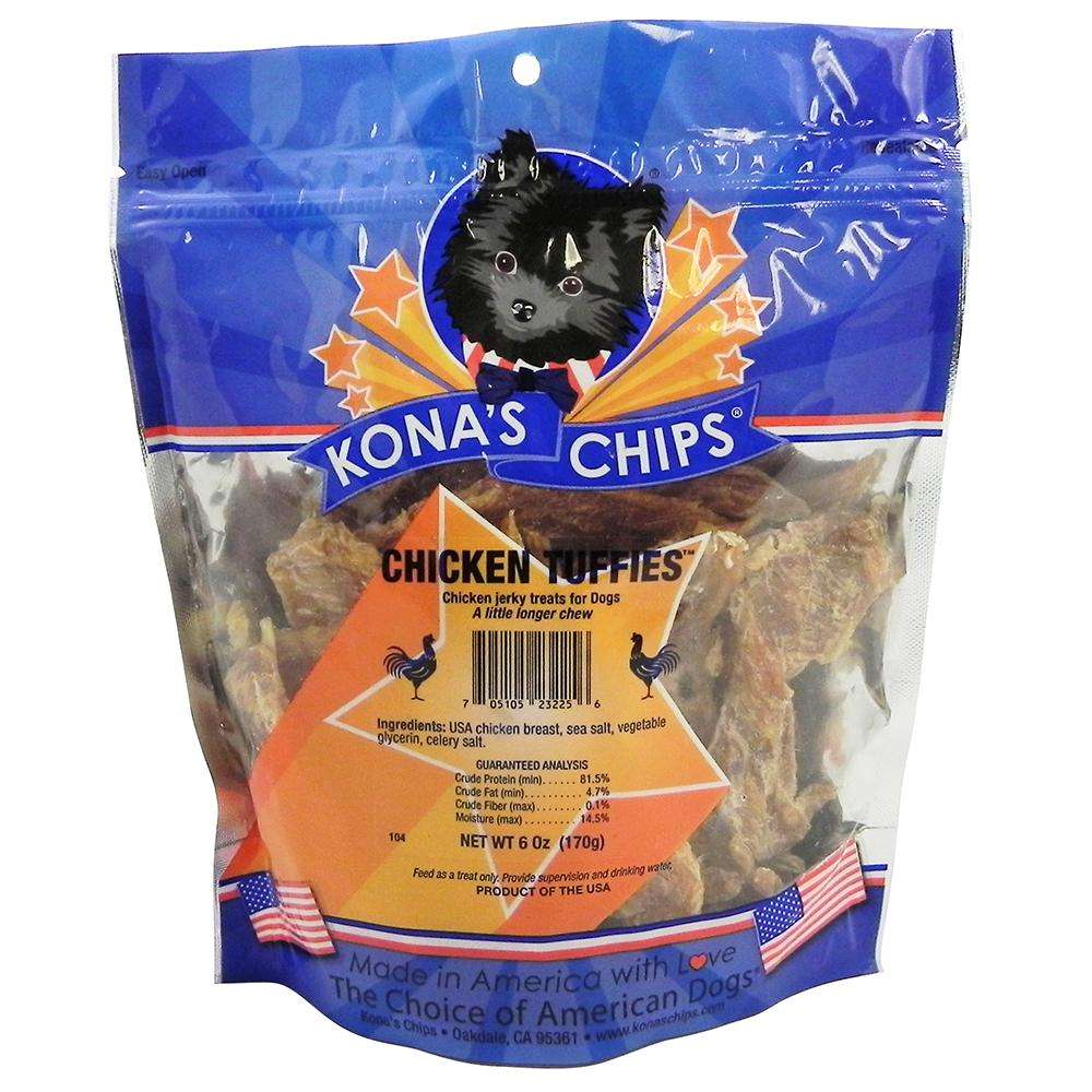 Kona's Chips Chicken Tuffies 6oz
