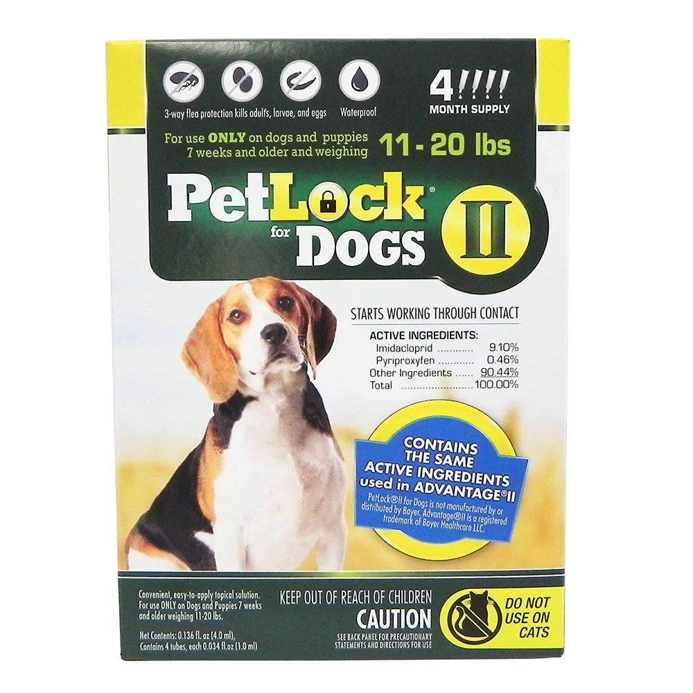 Petlock II Dog 11-20 lb 4pk