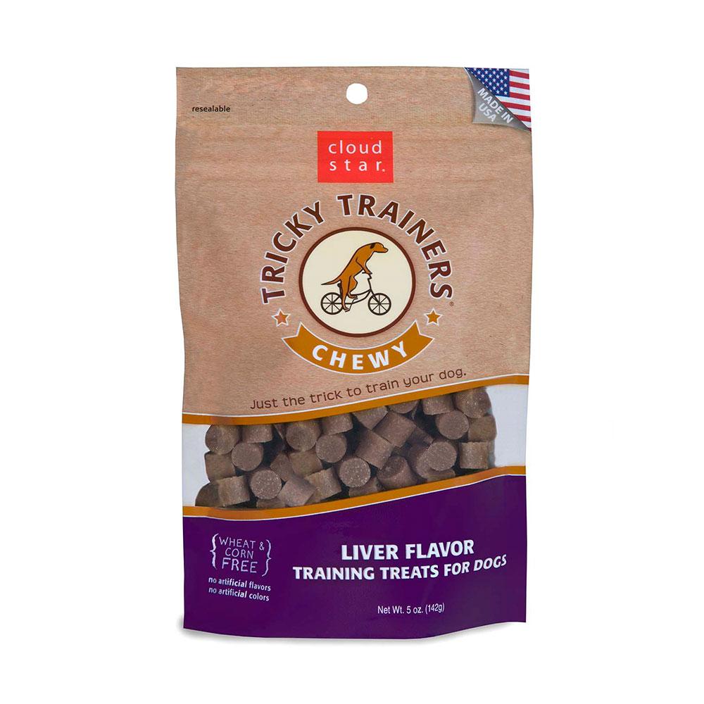 Cloud Star Tricky Trainer Liver 5oz dog treats