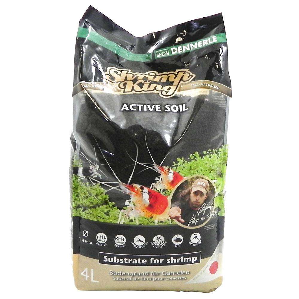 Shrimp King Active Soil Aqutic Substrate 4-Liters