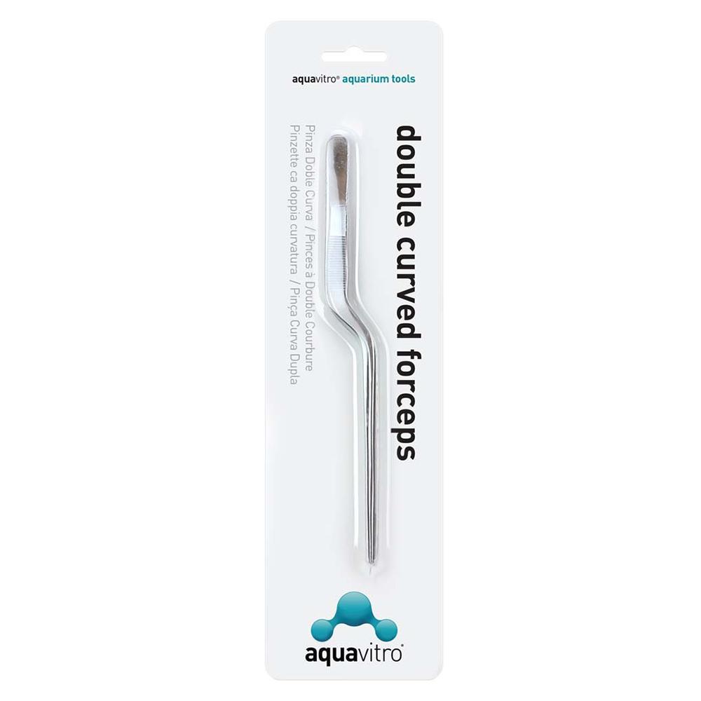 Aquavitro Stainless Steel Forceps Double Curved