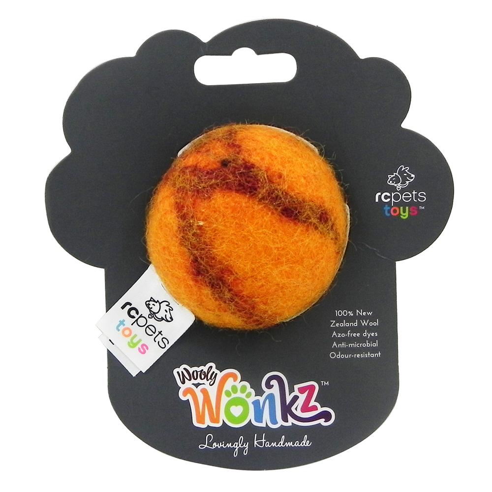 Wooly Wonks Felted Ball Dog and Cat Toy Small