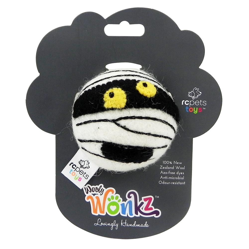 Wooly Wonks Felted Mummy Dog Toy