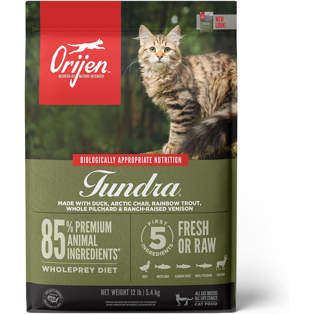 Orijen Grain Free Tundra Cat Food 12lb