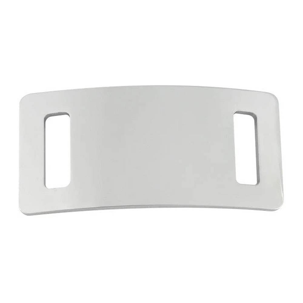 Engraved ID Tag 1in Collar Side Steel